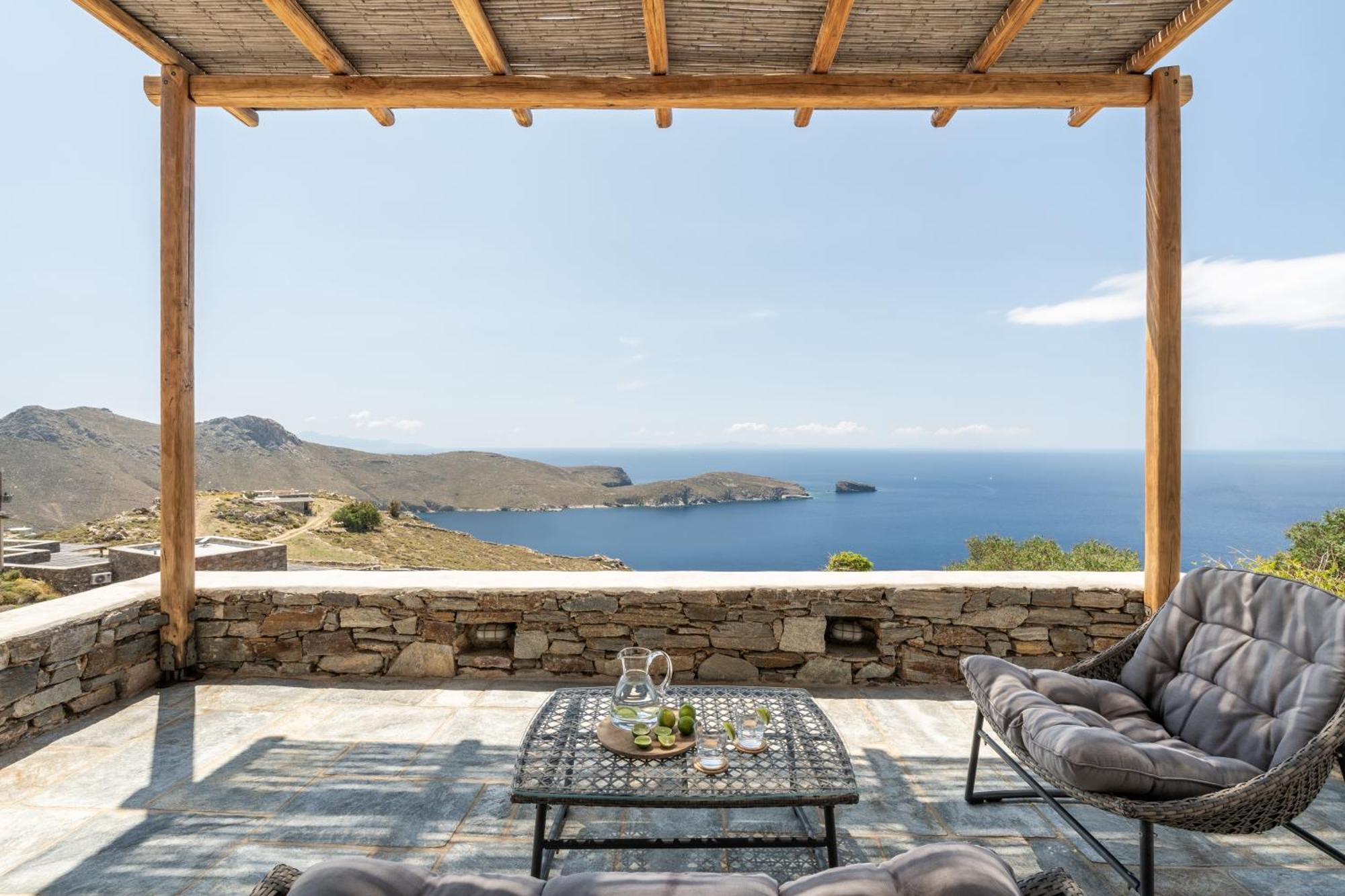Ammoa Panorama Villa Sotiras Buitenkant foto