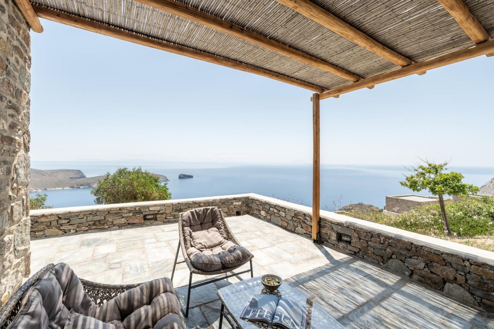 Ammoa Panorama Villa Sotiras Buitenkant foto